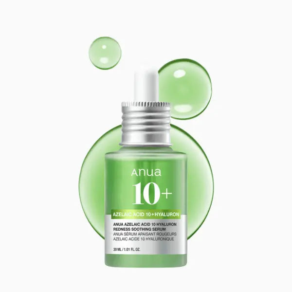 Anua Azelaic Acid 10 Hyaluron Redness Soothing Serum apaisant 30ml parapharmacie mon coin santé