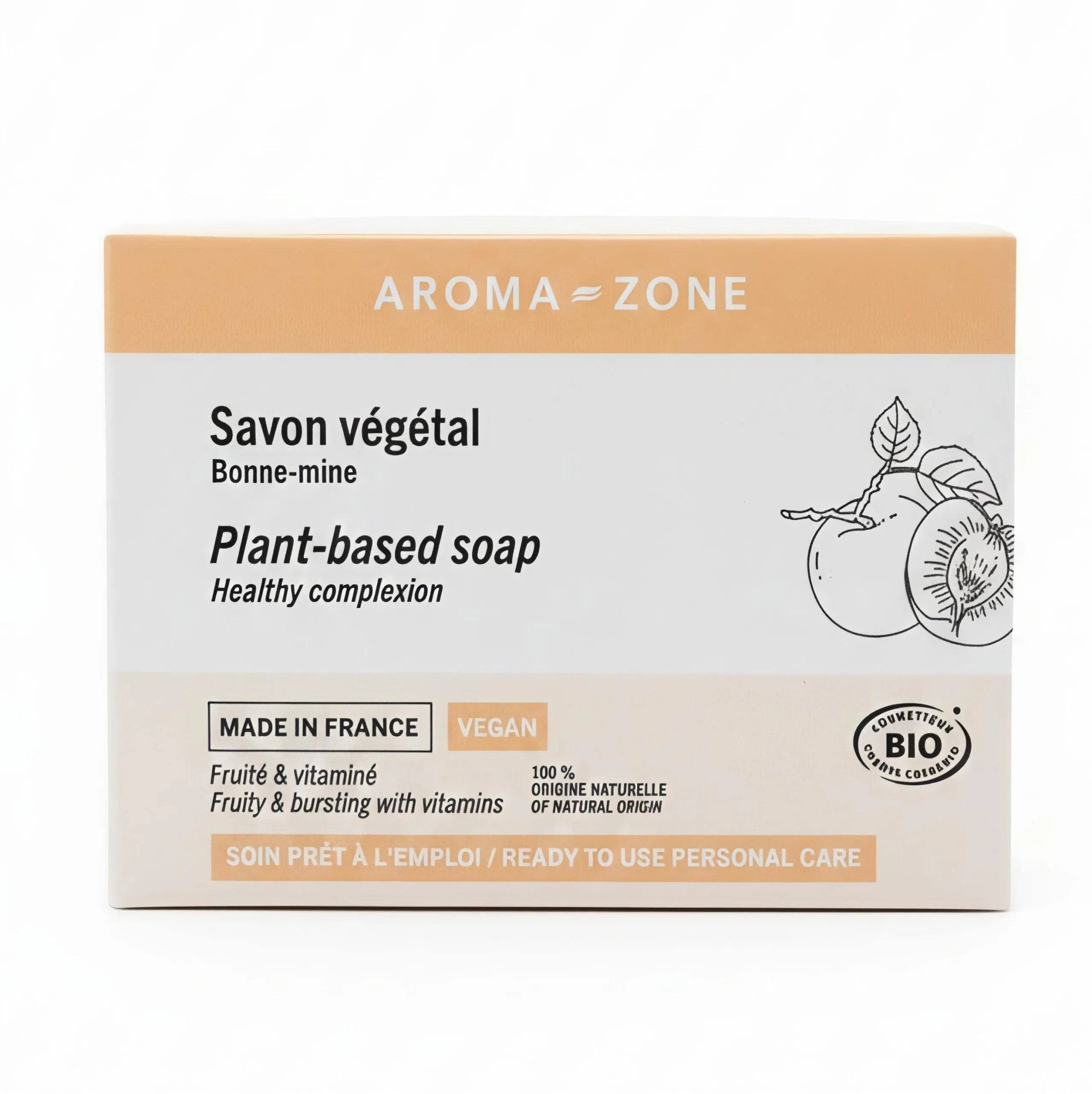 AROMA ZONE Savon Végétal Bonne Mine