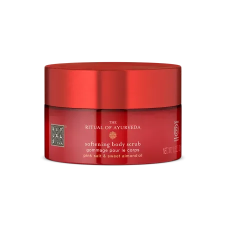 Gommage corporel doux à la fleur de sel rose et huile d'amande douce
