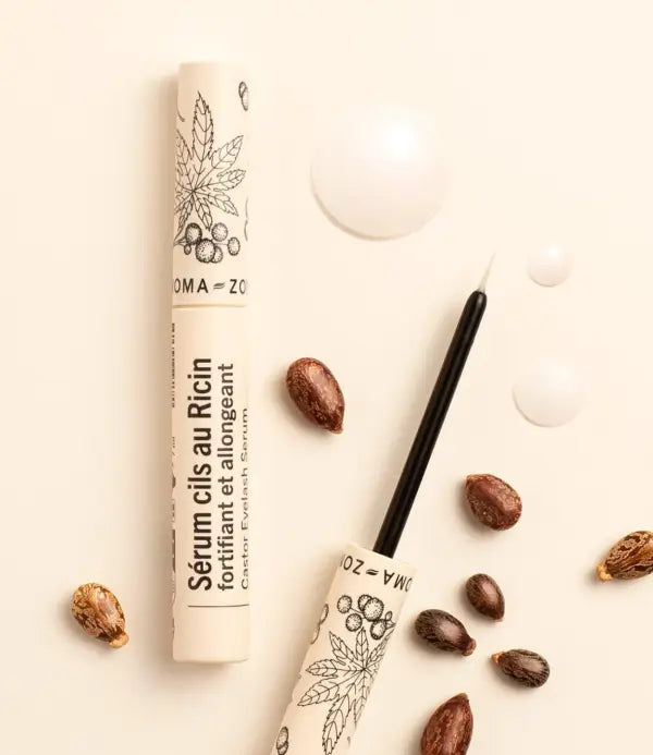 AROMA ZONE Sérum cils fortifiant au Ricin BIO, 6ml