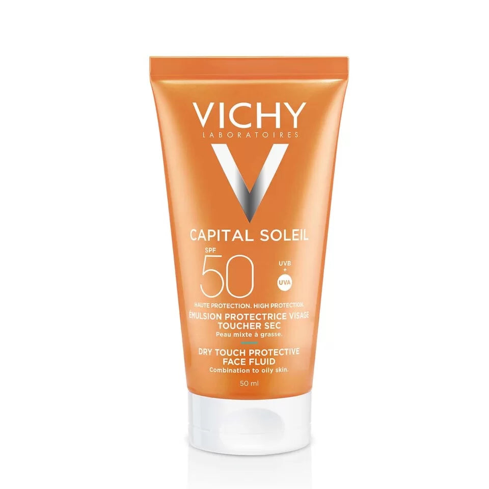 Vichy Capital Soleil Emulsion Toucher Sec SPF50+ 50ml