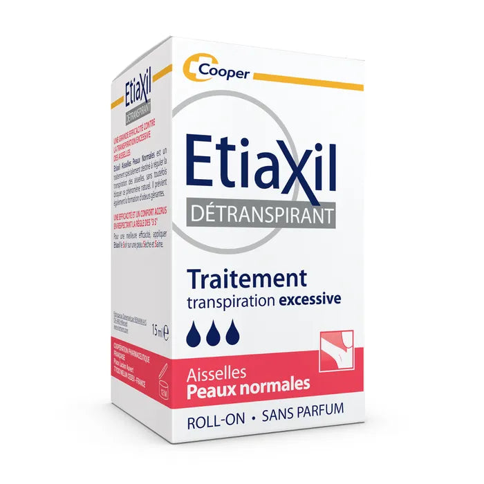 Etiaxil Déotranspirant aisselle - peaux normales - 15ml