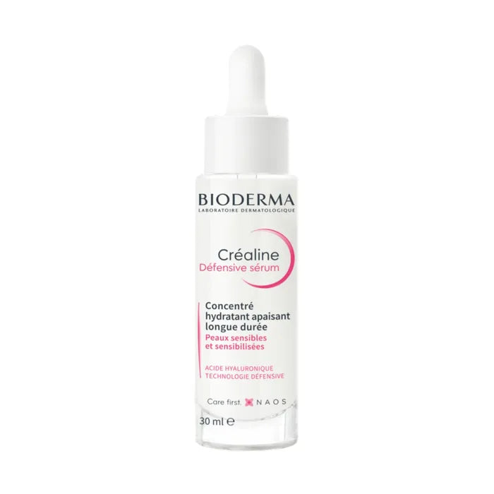 Bioderma CREALINE - Défensive Sérum Concentré Hydratant Apaisant Longue Durée - Peaux Sensibles, 30ml
