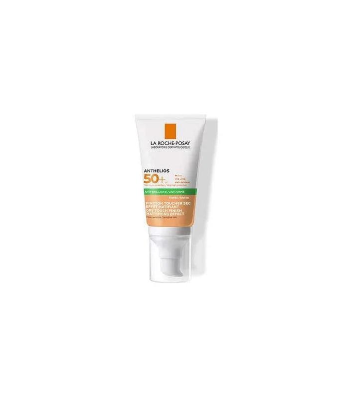 Crème solaire Anthelios 50+ La Roche-Posay, effet matifiant, soin visage