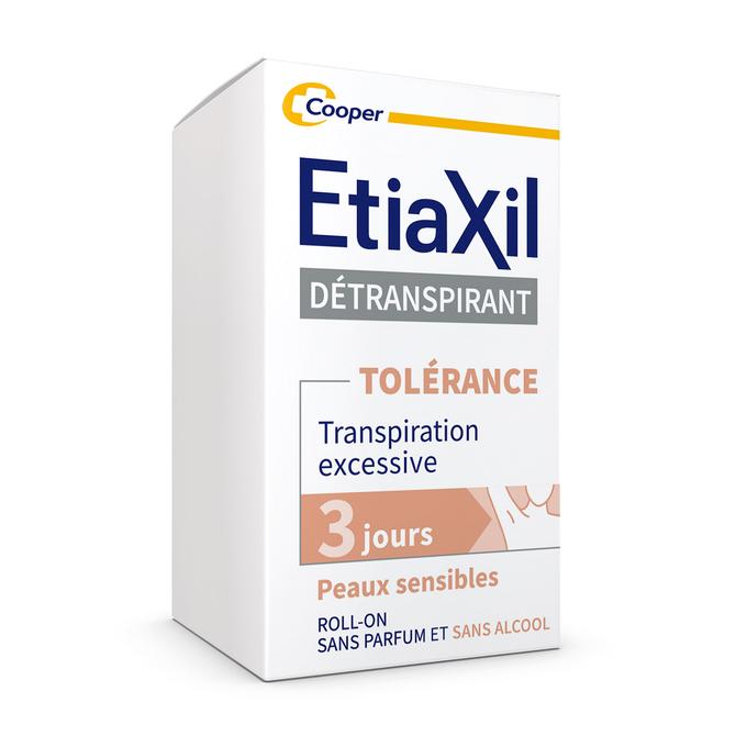 Etiaxil Détranspirant Tolérance  Roll-On parapharmacie mon coin santé