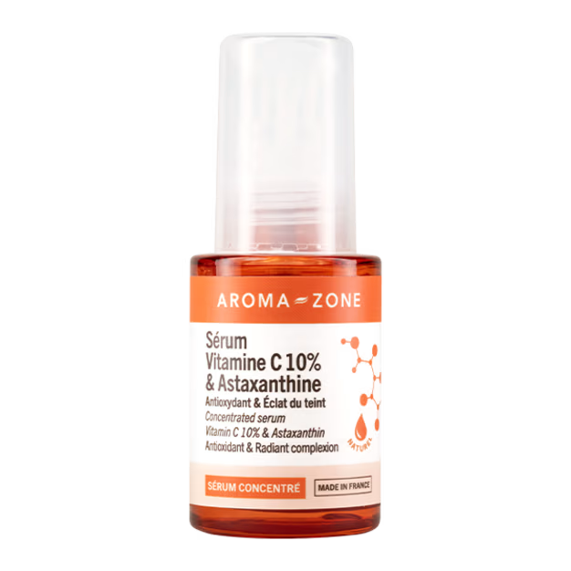 AROMA ZONE Sérum concentré Vitamine C 10% & Astaxanthine , 30ml