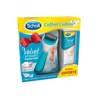 Scholl Coffret Rape Electrique+Serum Velvet Smooth