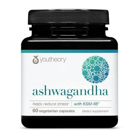 Youtheory Ashwaganda 60 Comprimés parapharmacie mon coin santé
