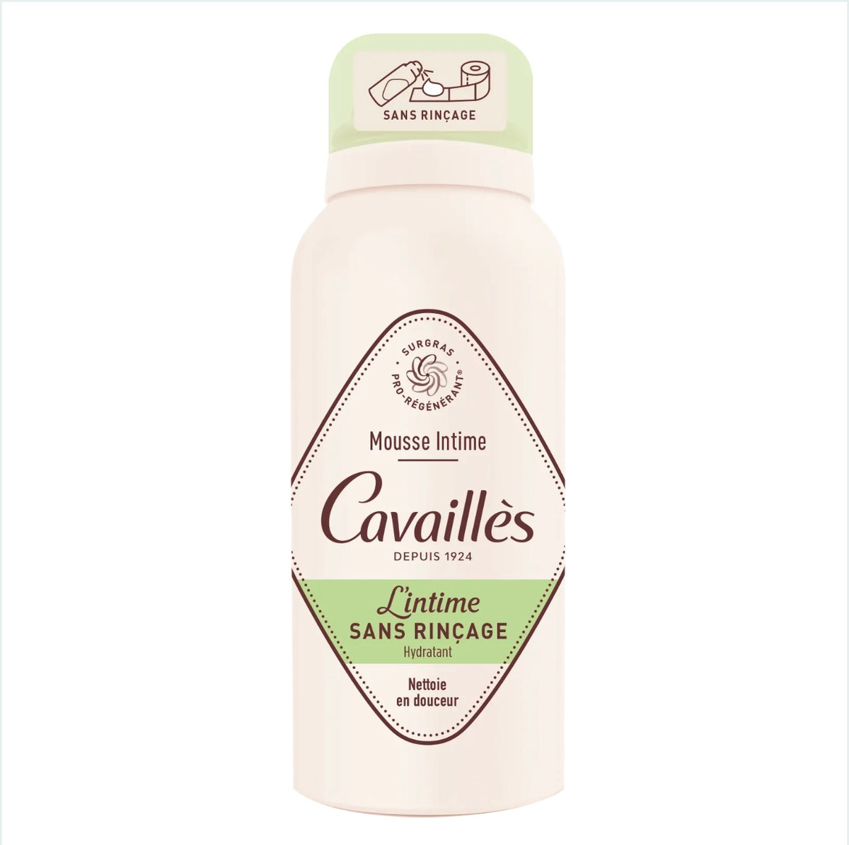 Rogé Cavailles Mousse Intime Sans Rinçage 100ml