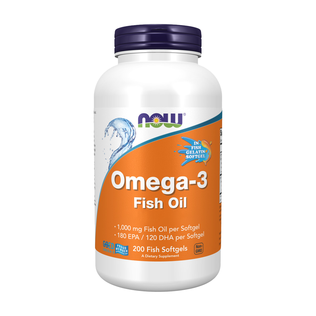 Now Omega 3 Fish Oil 200 Gélules