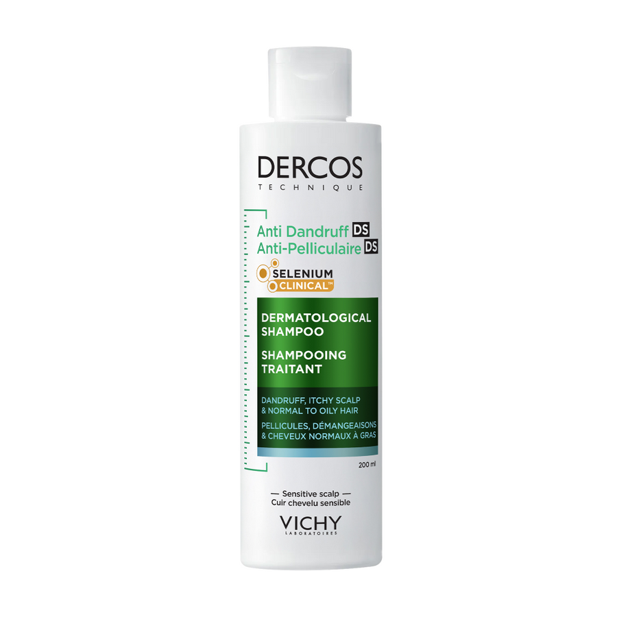 Vichy Dercos شامبو ضد القشرة للشعر العادي إلى الدهني 200ml