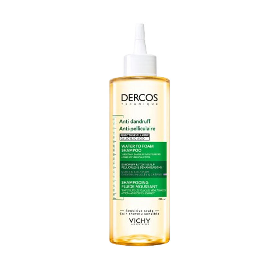 Vichy Dercos Fluide Moussant Anti-pelliculaire 200ml
