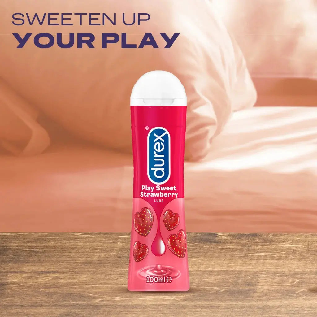 Durex Lubrifiant Fraise 100ml parapharmacie mon coin santé