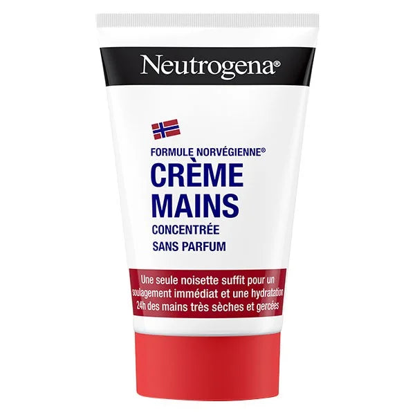 Neutrogena Crème Mains Concentrée Sans Parfum 50ml parapharmacie mon coin santé