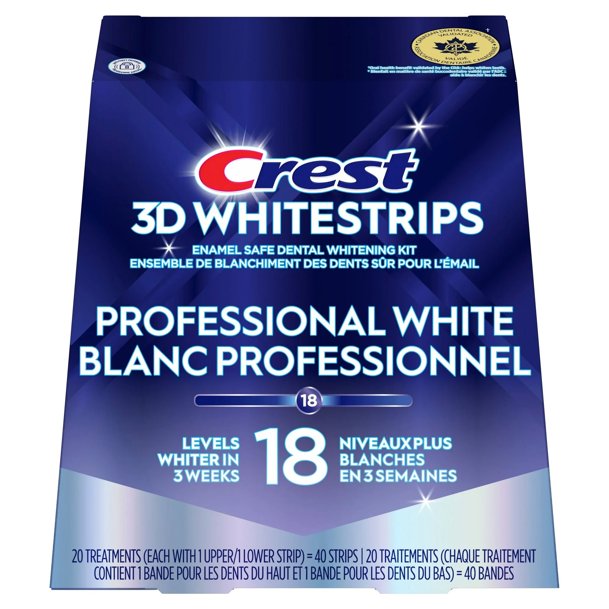 Crest Bandes Blanchissantes Niveau 18 (40 bandes)