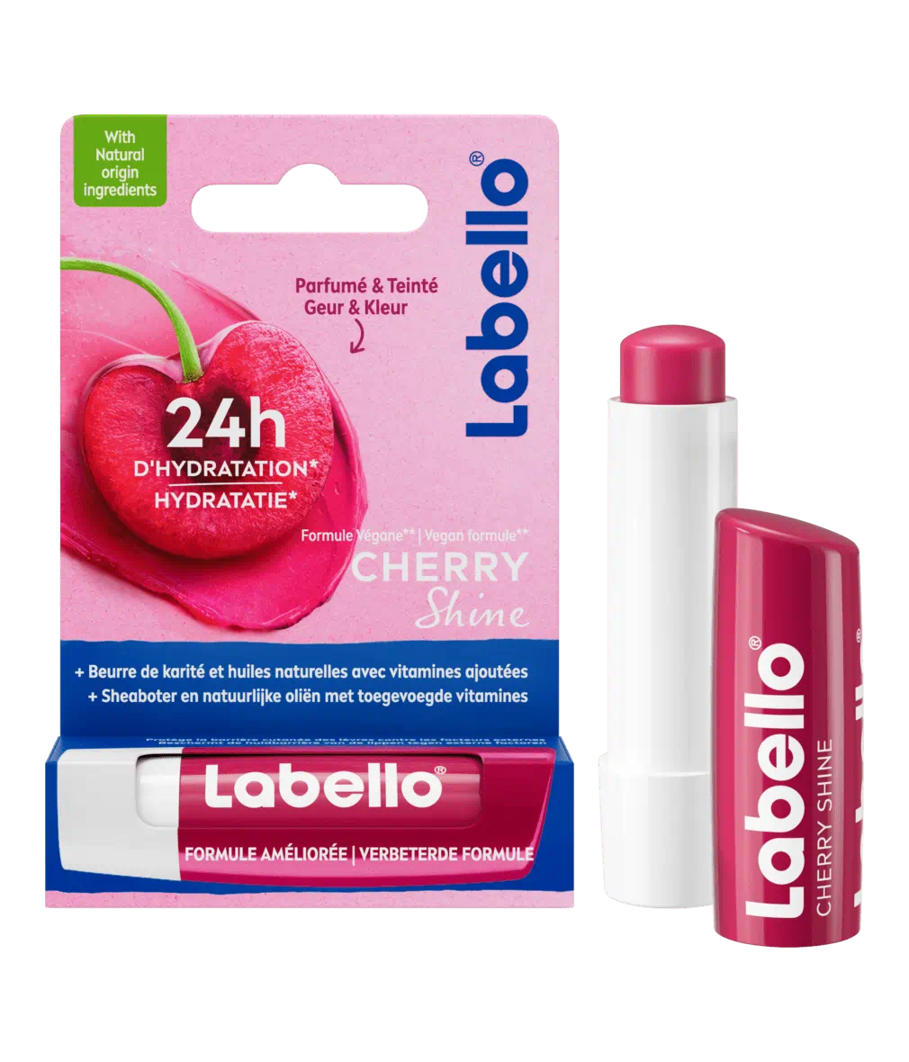 Labello Cherry Shine Stick à Lèvres parapharmacie mon coin santé