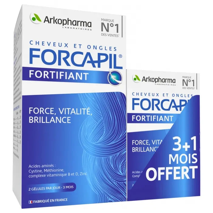 Arkopharma Forcapil Force, Vitalité Et Brilliance 180 Gélules + 60 Gélules parapharmacie mon coin santé