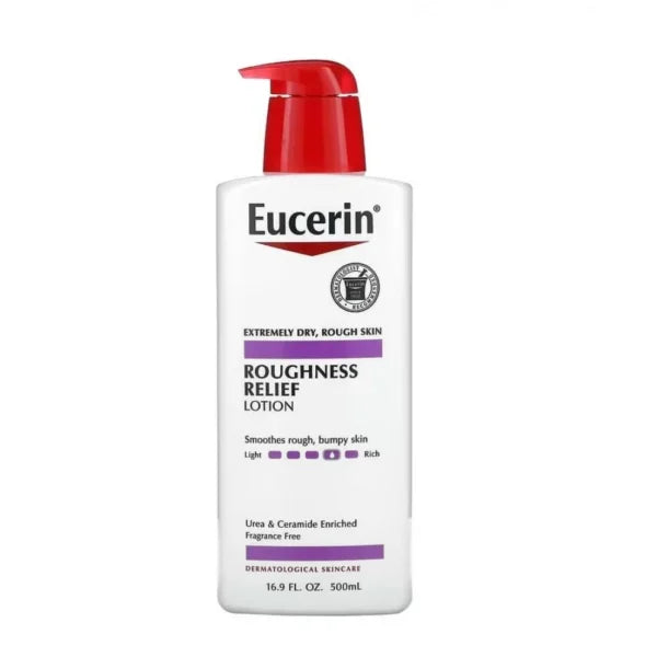 Eucerin Roughness Relief Lotion – Soin Hydratant Intense pour Peaux Rugueuses, 500ml parapharmacie mon coin santé