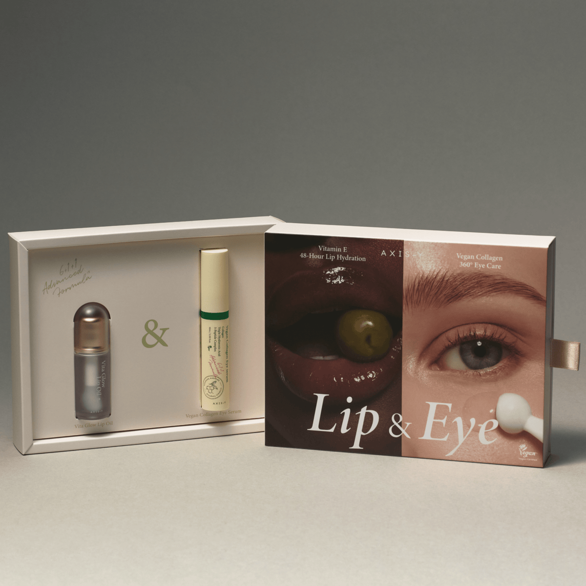 Coffret AXIS-Y Lip & Eye ouvert
