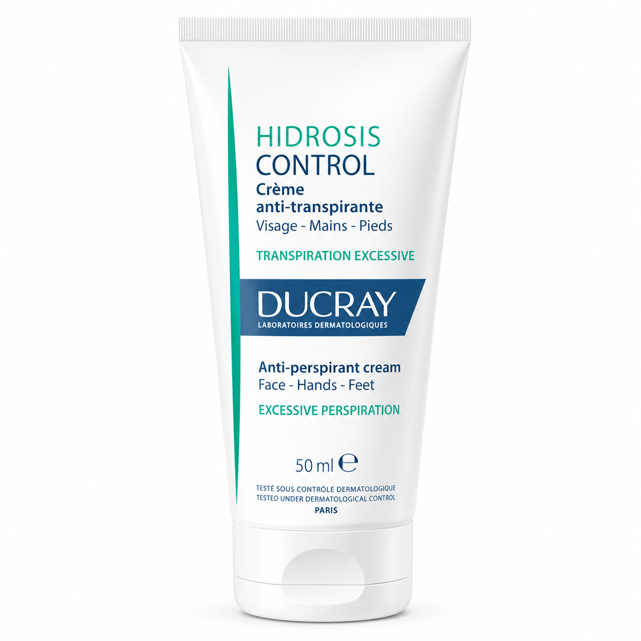Ducray Hidrosis Control Crème Anti-transpirante Visage-Mains-Pieds