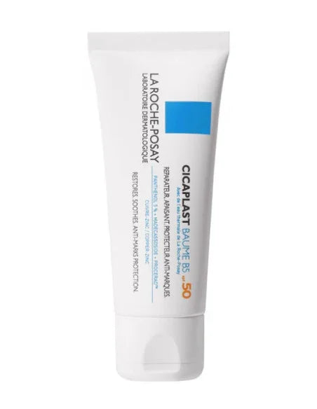 Baume Cicaplast La Roche-Posay SPF 50 pour soins visage et protection anti-irritations