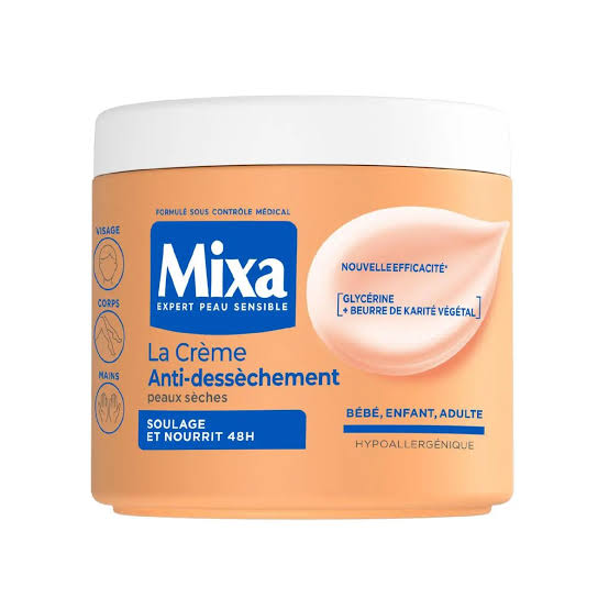 Mixa La Crème Anti-dessèchement Peau Sèche 400ml