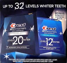 Crest 3d Whitestrips 32 Niveaux (60 Patchs)