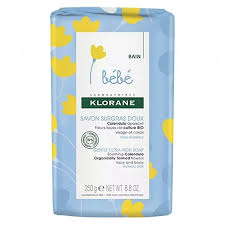 Klorane bébé savon surgras doux 250g