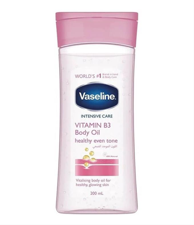 Vaseline Huile Corps Vitamine B3 200ml parapharmacie mon coin santé