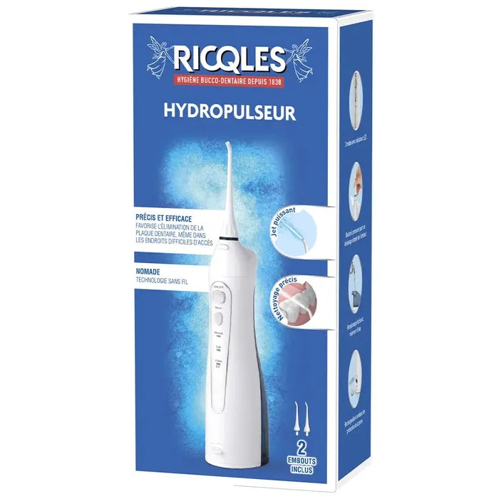 RICQLES Hydropulseur + 2 Embouts