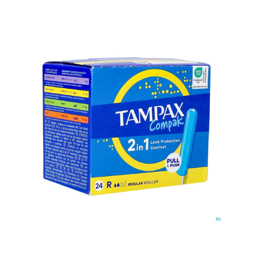 Tampax Compak Regular Boite De 24