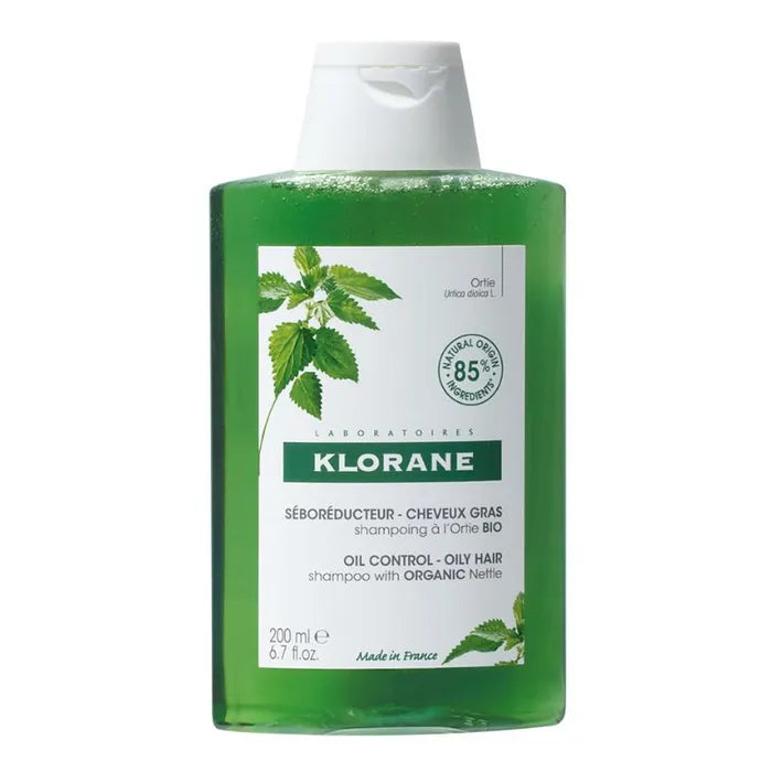 Klorane Shampoing Sebo-Reducteur à L'ortie 200ml parapharmacie mon coin santé