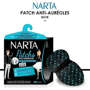 Narta Patchs Anti-Auréoles Noir (8patchs)